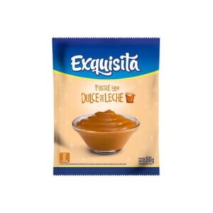 POSTRE EXQUISITA DULCE DE LECHE 80GR