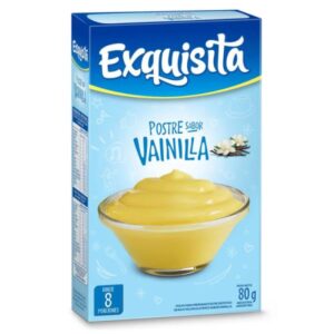 POSTRE EXQUISITA VAINILLA 80GR