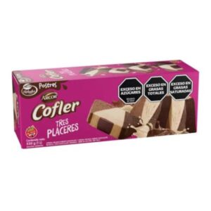POSTRE HELADO COFLER TRES PLACERES 1LT