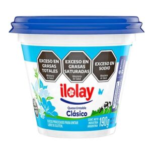 QUESO UNTABLE ILOLAY CLASICO 190GR