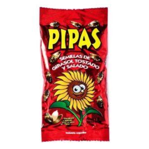 SEMILLAS DE GIRASOL PIPAS TOSTADAS Y SALADAS 18GR