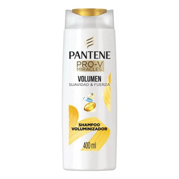 SHAMPOO PANTENE VOLUMEN SUAVIDAD & FUERZA 400ML