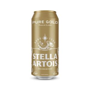 STELLA ARTOIS PURE GOLD LATA 473 CC