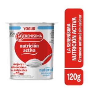 YOGUR LA SERENISIMA ENTERO NATURAL 120GR